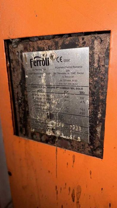 Cazan pe lemne Ferroli FSB 300