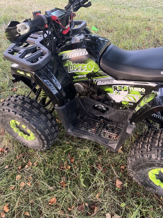 Atv rocco nitro 150 cc inca in garantie cumparat de pe kxd.ro