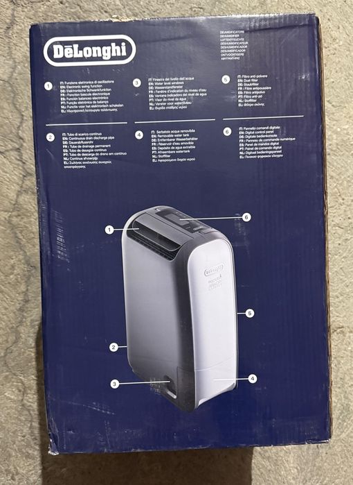 Dezumidificator Delonghi DNS80 Sigilat/Nou