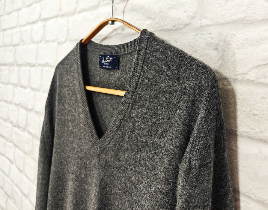 Peter Scott 100% Кашмирен Мъжки пуловер размер L