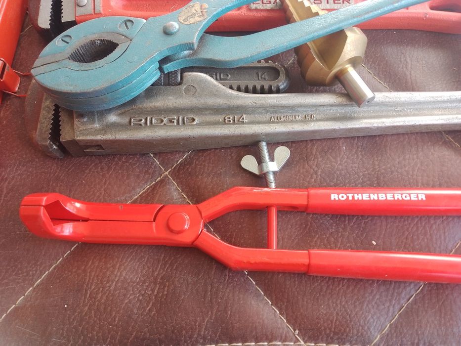 Virax,Ridgid,Rothenberger-инструменти