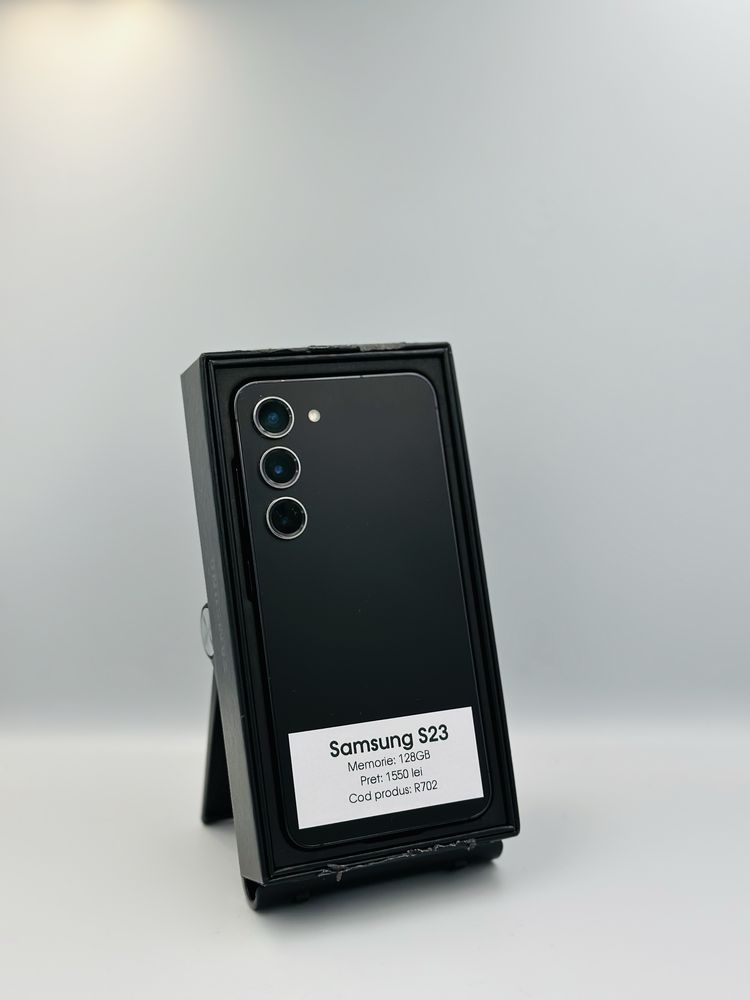 Samsung S23 - 128gb memorie, 1 an garantie