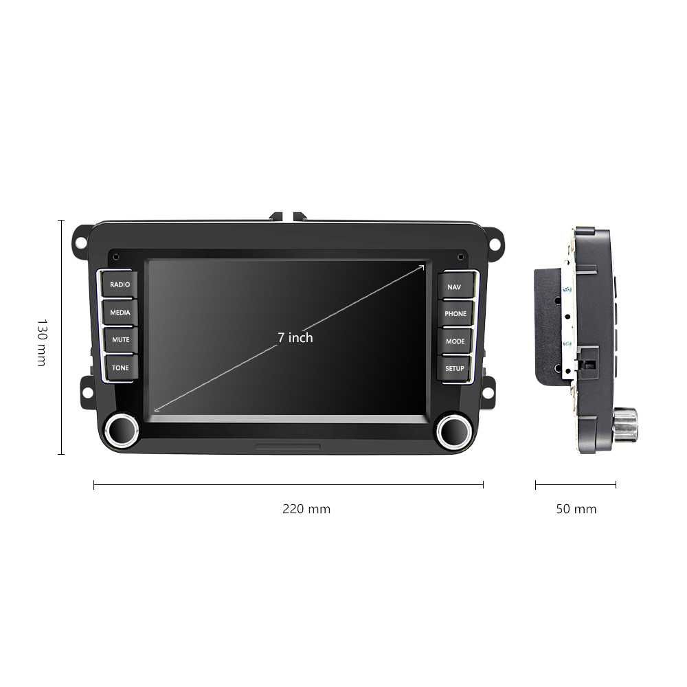 Navigatie Android Dedicata 7Inch, Bluetooth/VW/Skoda/Tiguan/Passat/Eos