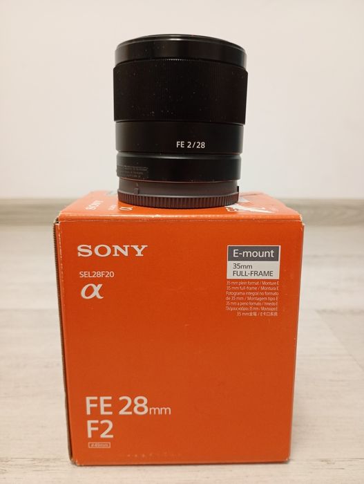 Obiectiv Sony FE 28mm F.2