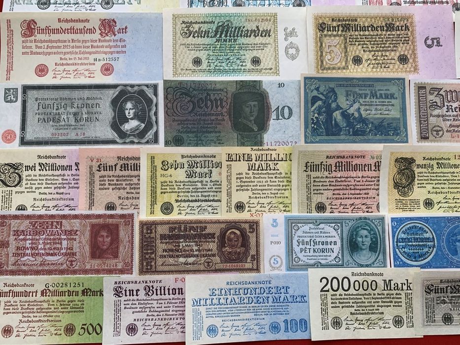 Коллекция Рейхсбанкнот Германии 110 Бонн