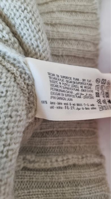Pulover nou Zara 100% lână