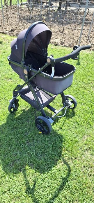Carucior Little Bird cu suspensii, 2in 1 transformabil