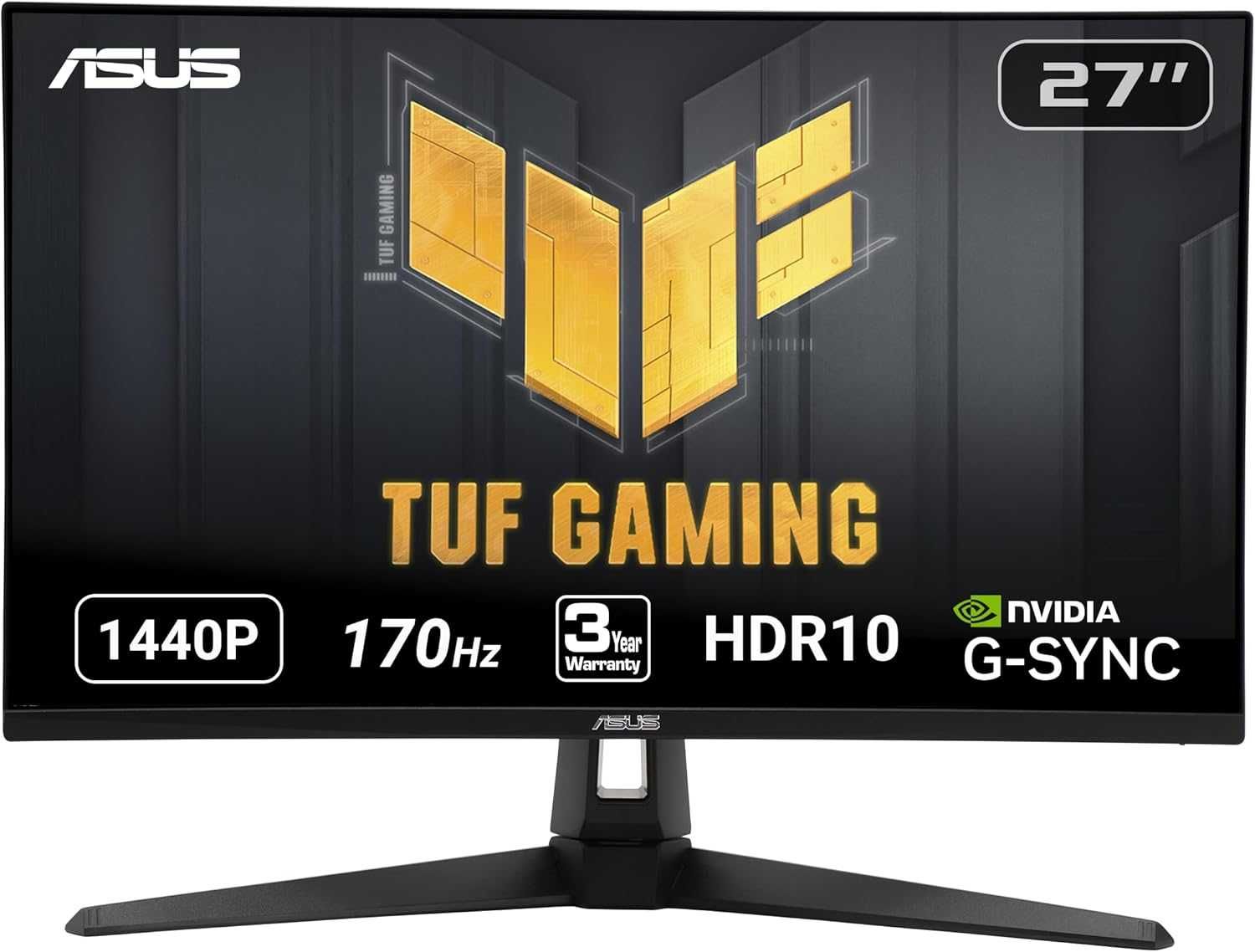 Asus TUF Gaming Monitor – 27 inch WQHD, IPS, 170Hz