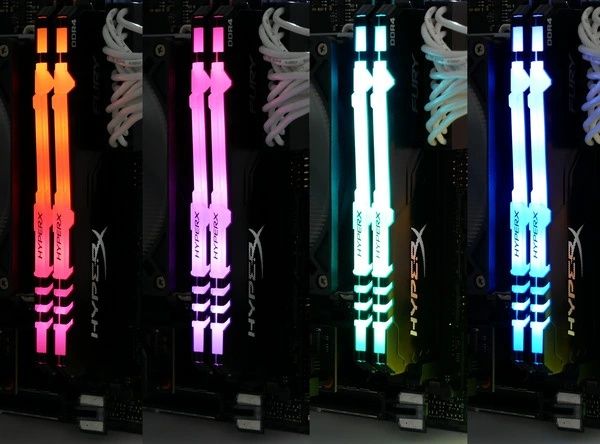 16 ГБ DDR4 Kingston HyperX Fury RGB