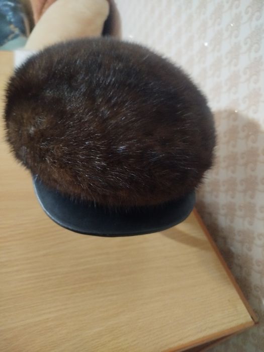 Норковая кепка мужская