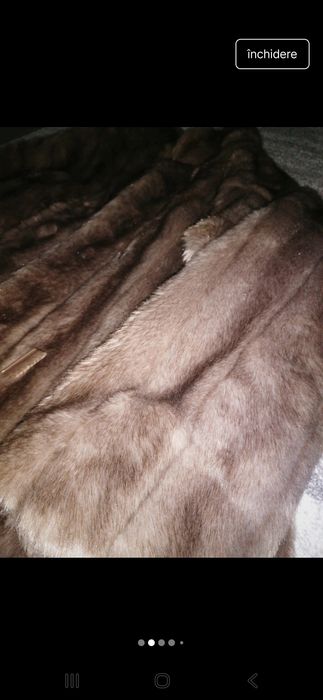 Haină de blană artificială