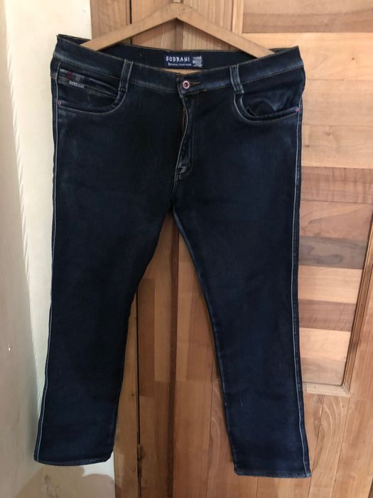 Мужские утеплённые джинсы 38 размера