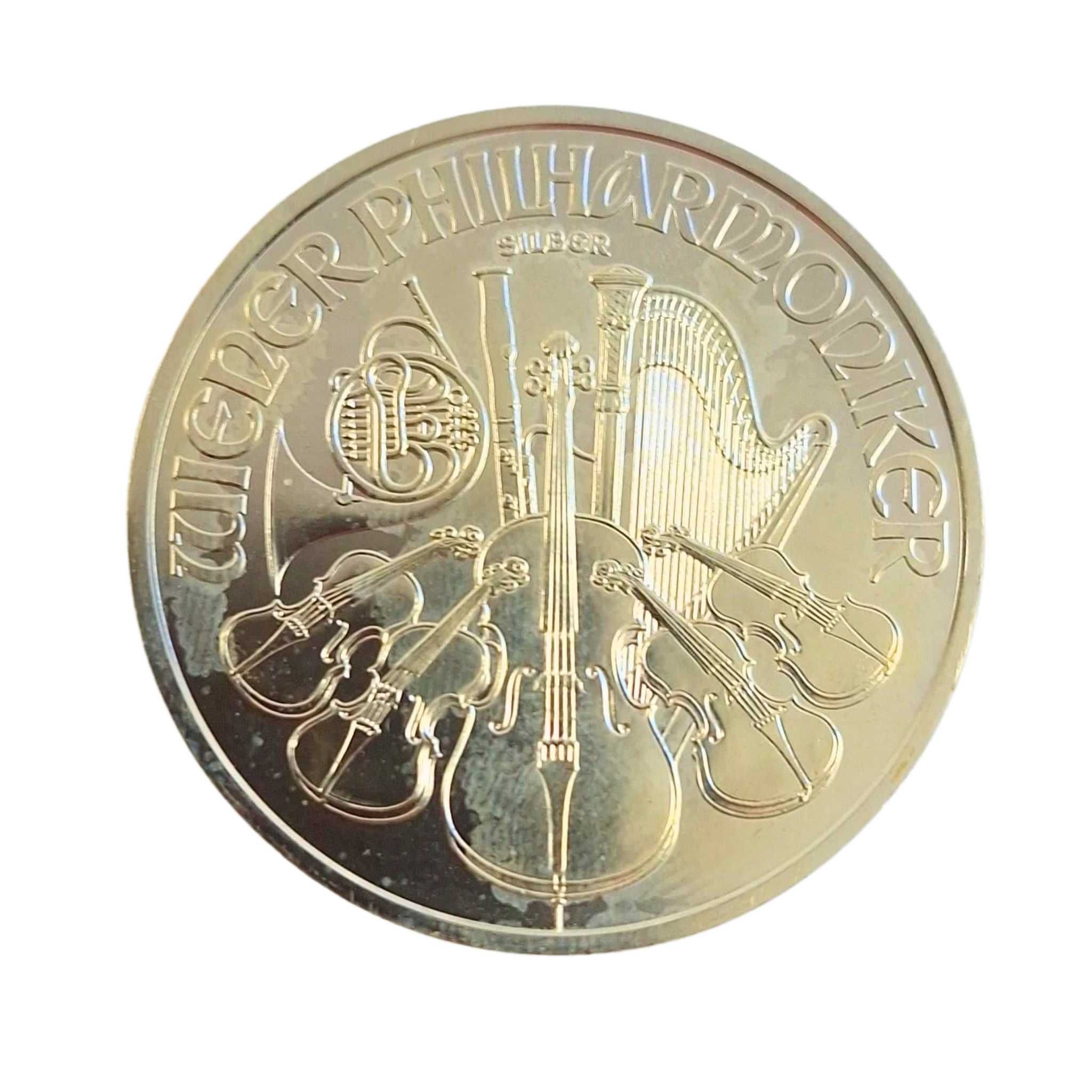 Liquid Money vinde- Moneda argint 1.5EURO Filarmonica din Wiener