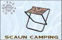 Scaun camping pliabil camuflaj