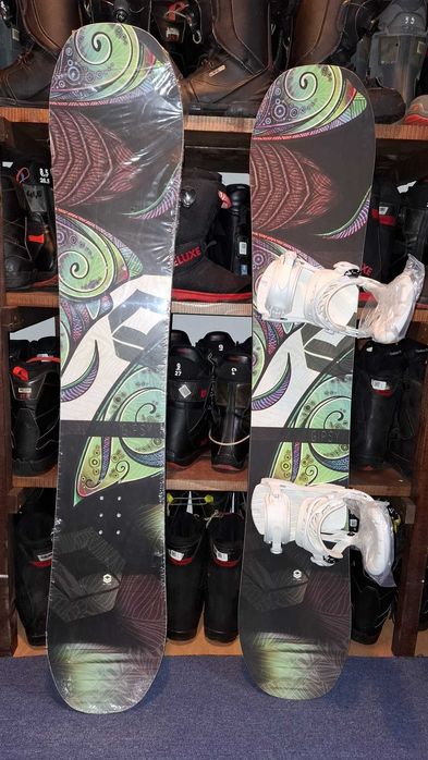 Placa placi snowboard FTWO 143 cm si 147 cm noi cu legaturi noi