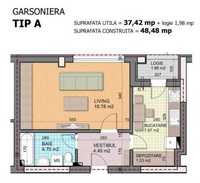 Studio spatios Pallady - Gura Putnei - Titan Apartments mobilat nou