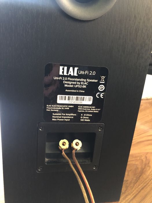 Boxă ELAC UNI-FI 2.0 Model UF52-BK