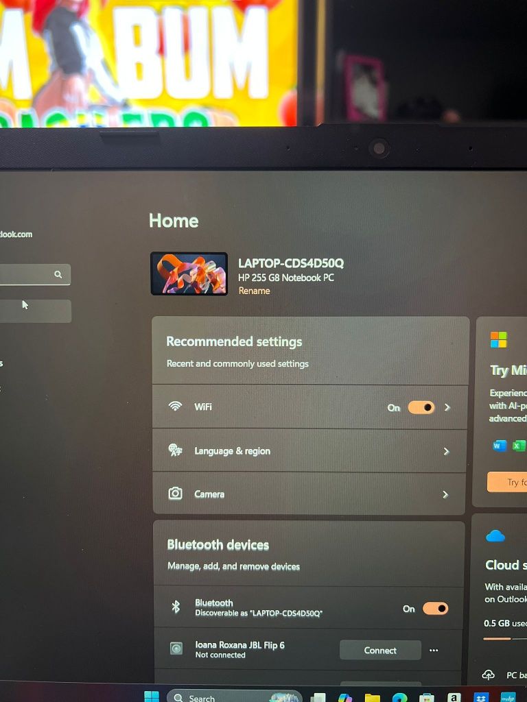 Laptop de vânzare