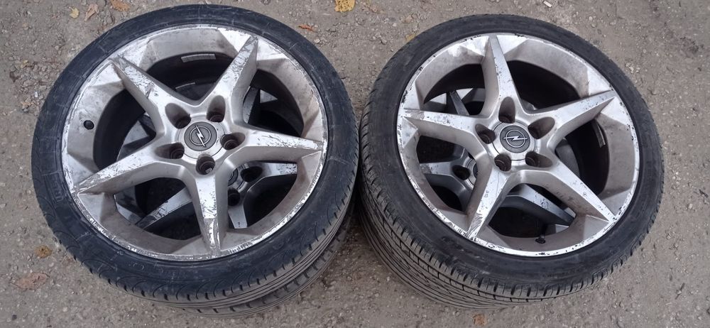 Janta R18 Opel cu anvelope vara