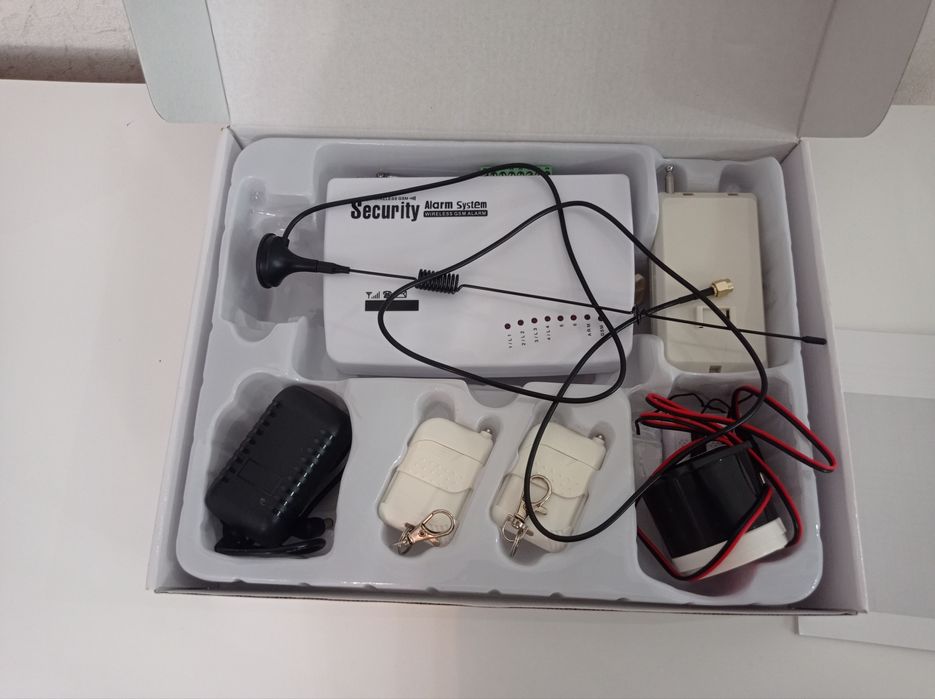 Настройка сигнализаций для сейфа с GSM