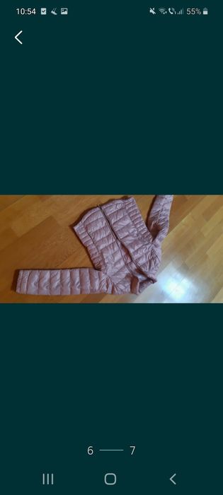 Geaca/jacheta roz 36/S /M noua