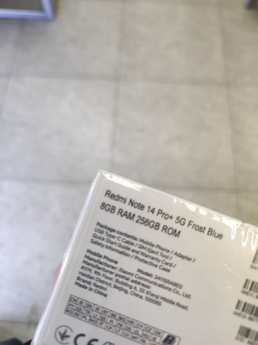 Redmi Note 14 Pro + 5G 8/256 GB yengi srochna sotladi