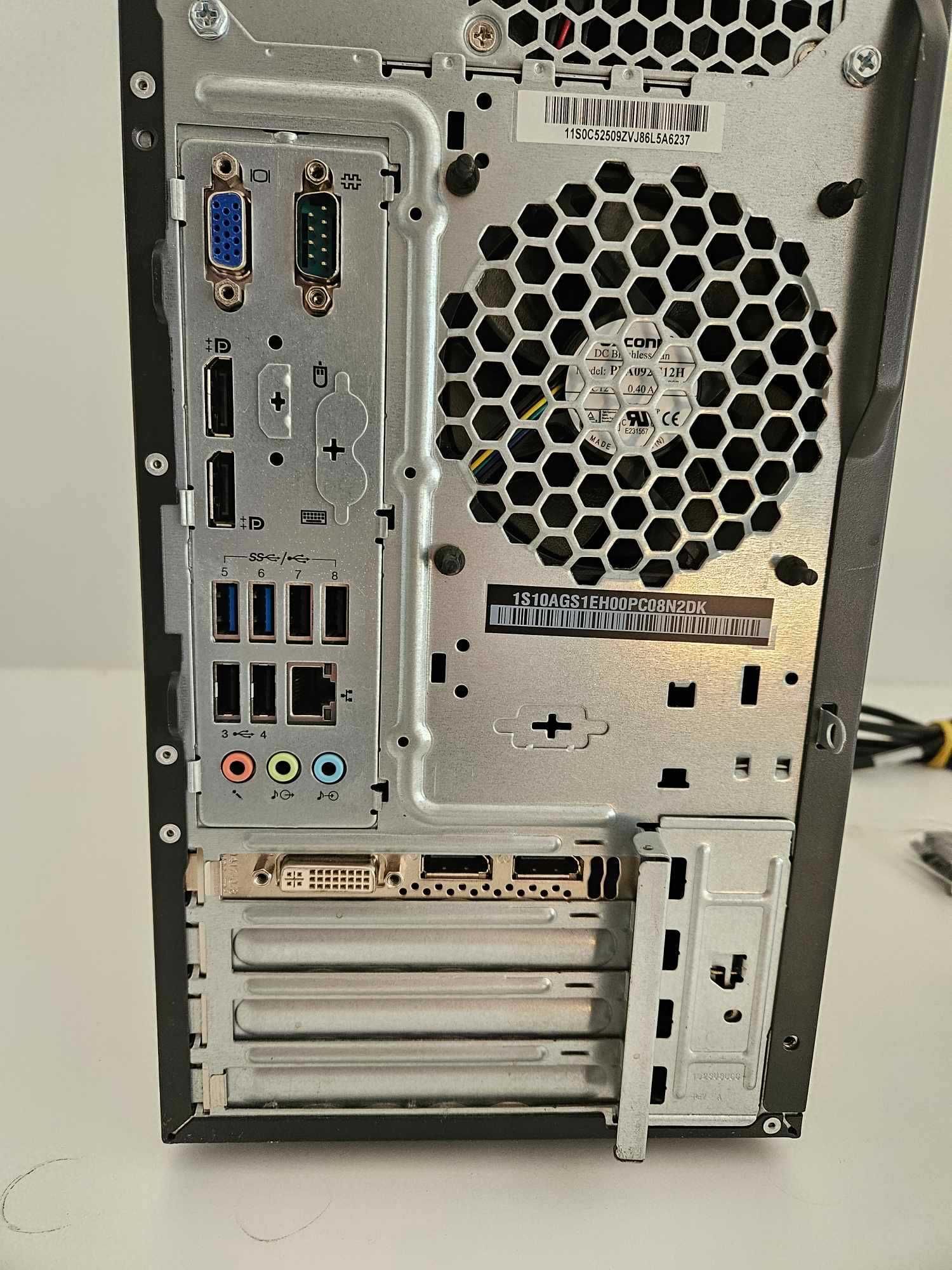 +Гаранция! Геймърски Компютър PC Lenovo Intel i5 NVIDIA 4GB / 16GB RAM