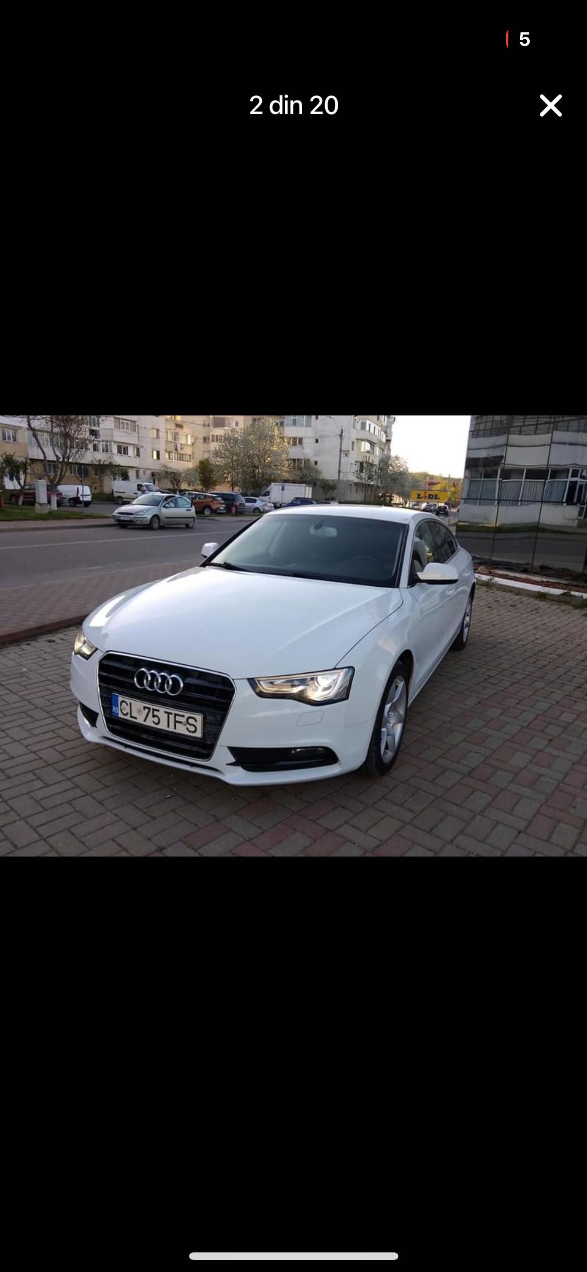 Vand audi A5 2014/12