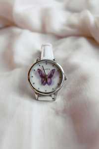 Дамски ръчен часовник (с каишки от естествена кожа)