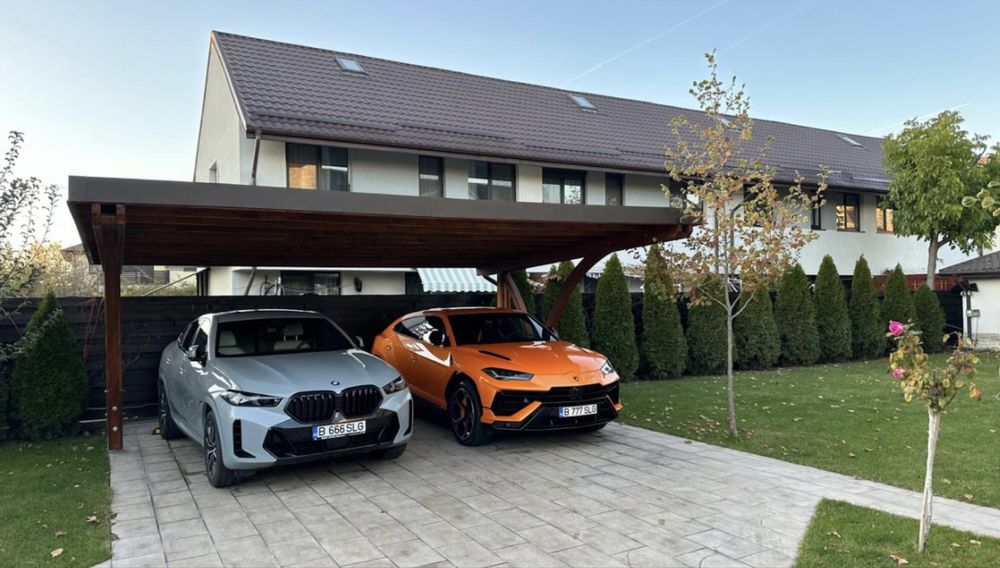 Vand Carport auto din metal sau din lemn