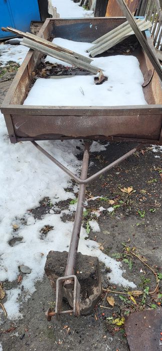 Продам телегу в частный дом для вывоза мусора