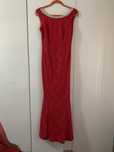 Rochie rosie din dantela