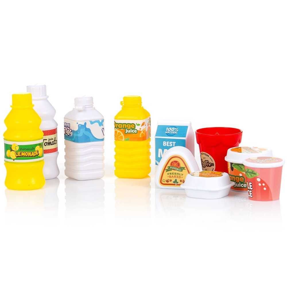 Set jucarie Supermarket 87 cm cu lumini, sunete si 81 accesorii