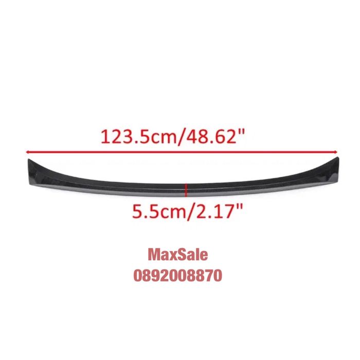 Карбонов лип спойлер багажник капак Бмв М3 E90 BMW Carbon