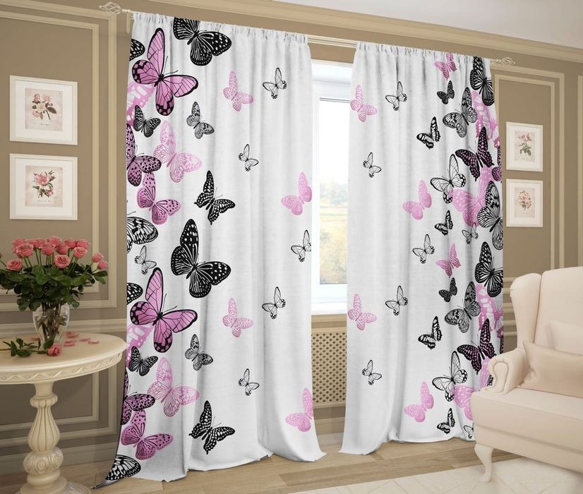 Шторы   "Бабочки"