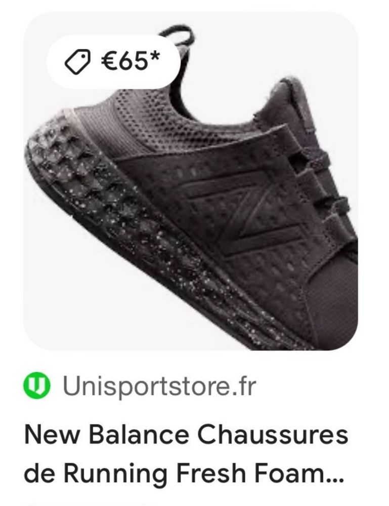 маратонки New Balance NB fresh foam 36
