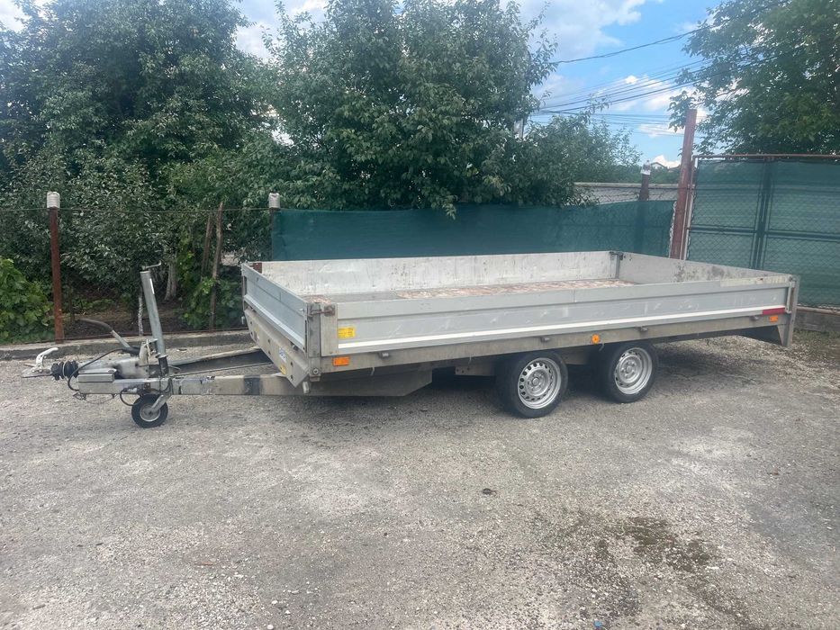 remorca platforma trailer SARIS 4*2m an 2012