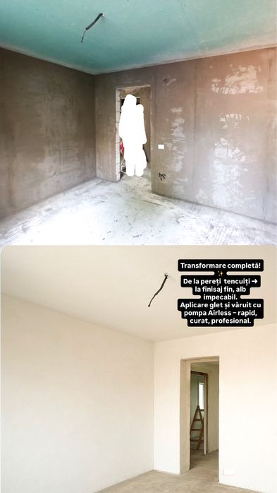 Văruit cu pompă Airless | glet,finisaje&alte servicii