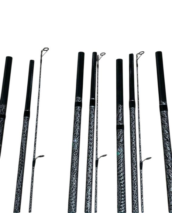 SET 4 Lansete Crap Diamant Alb 3.60 3.5Lbs din 3 Tronsoane