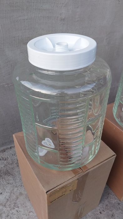 Бутыли 15л с гидрозатвором для вина банка Алматы