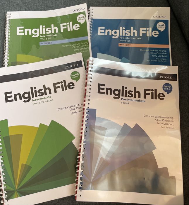 English file pre intermediate elementary upper все уровни 4 издания