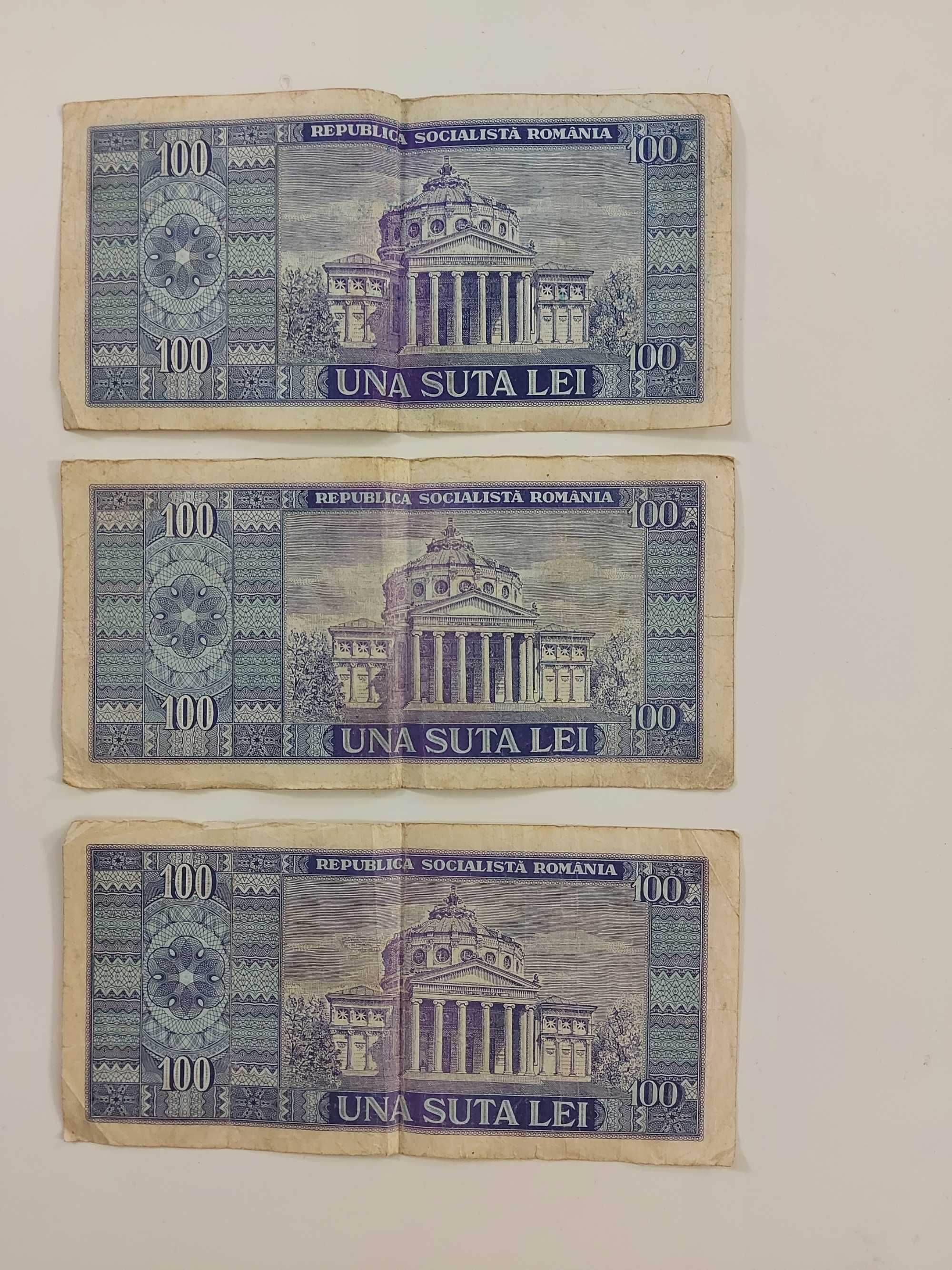 Bancnote de 100 lei , an 1966