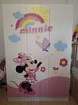 Dulap cu 3 usi Minnie Mouse Rainbow - MarcoShop