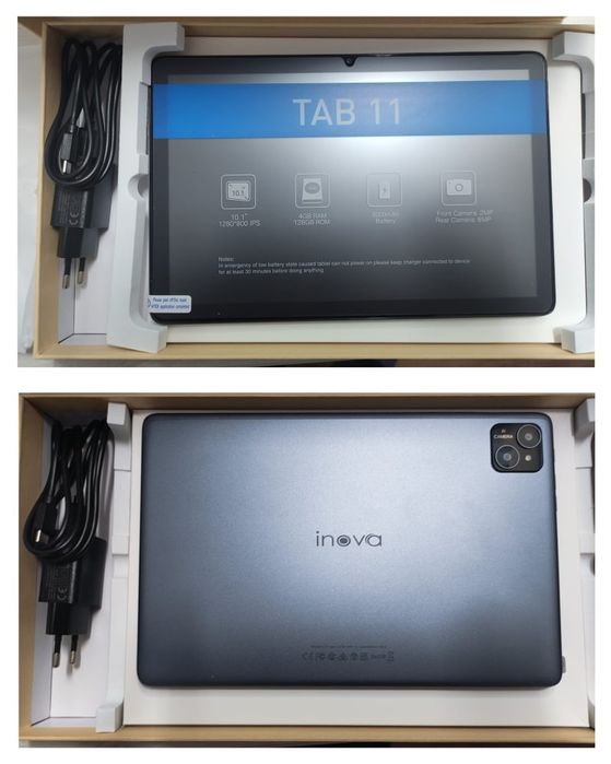 Tableta INOVA® TAB11, Octa-Core, 10.1", Android 13, 4GB RAM, 128GB ROM