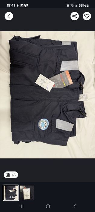 Зимний комбинезон ТШО размер 50 рост 165см