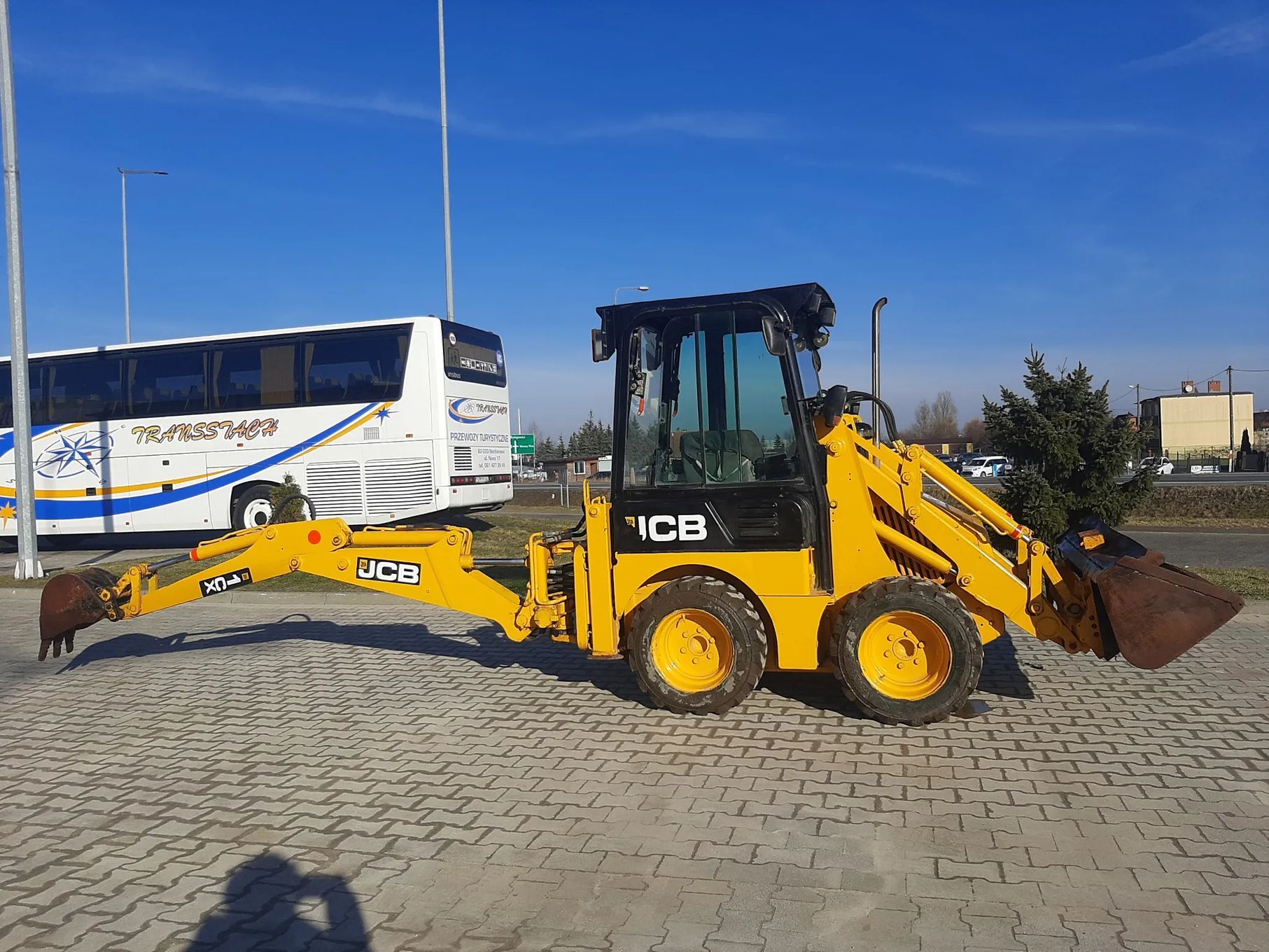 JCB 1 CX 2790 kg - mini buldoexcavator - leasing - JCB 1CX 1 CX - 25 300€