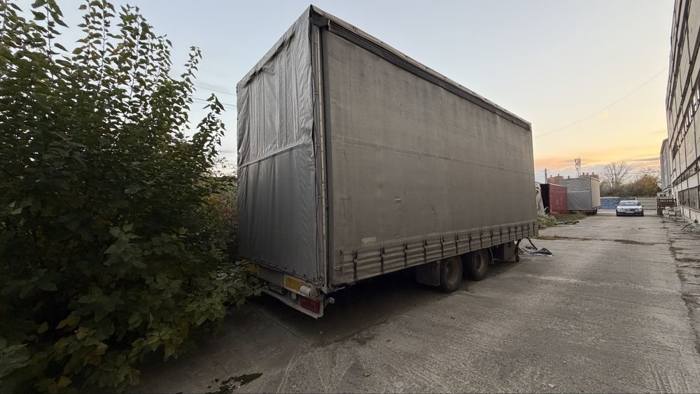 Remorca tandem 16 t cu 2 axe BPW