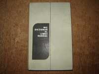 Carte Mic Dictionar al Limbii Romane - 1974
