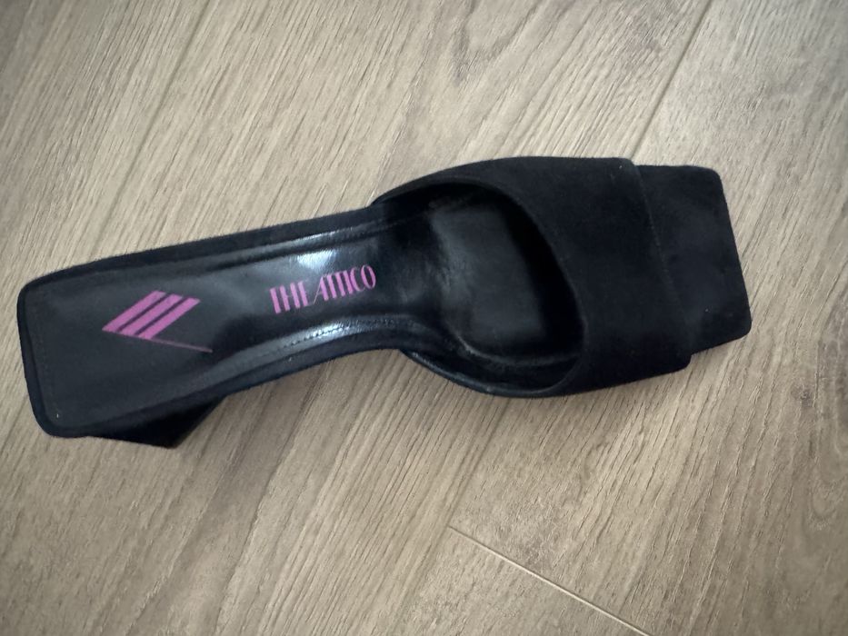 Черни елегантни обувки на ток The Attico 38 номер