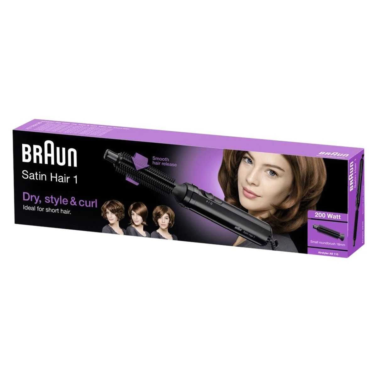 Perie de par cu aer cald BRAUN Satin Hair 1